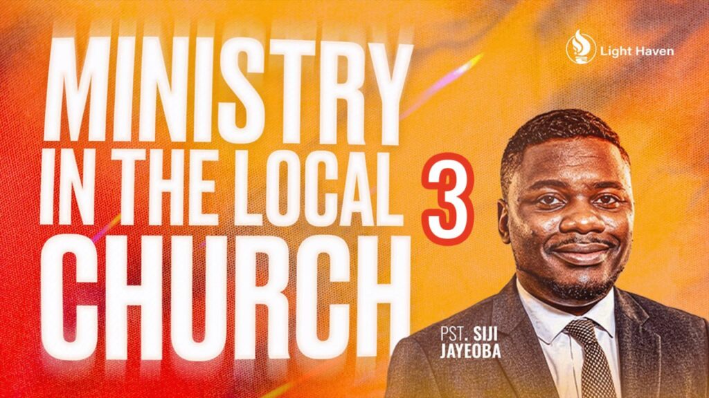 Ministry in the Local Church – Track 3